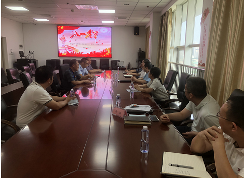 我院召开庆祝“八一”建军节座谈会